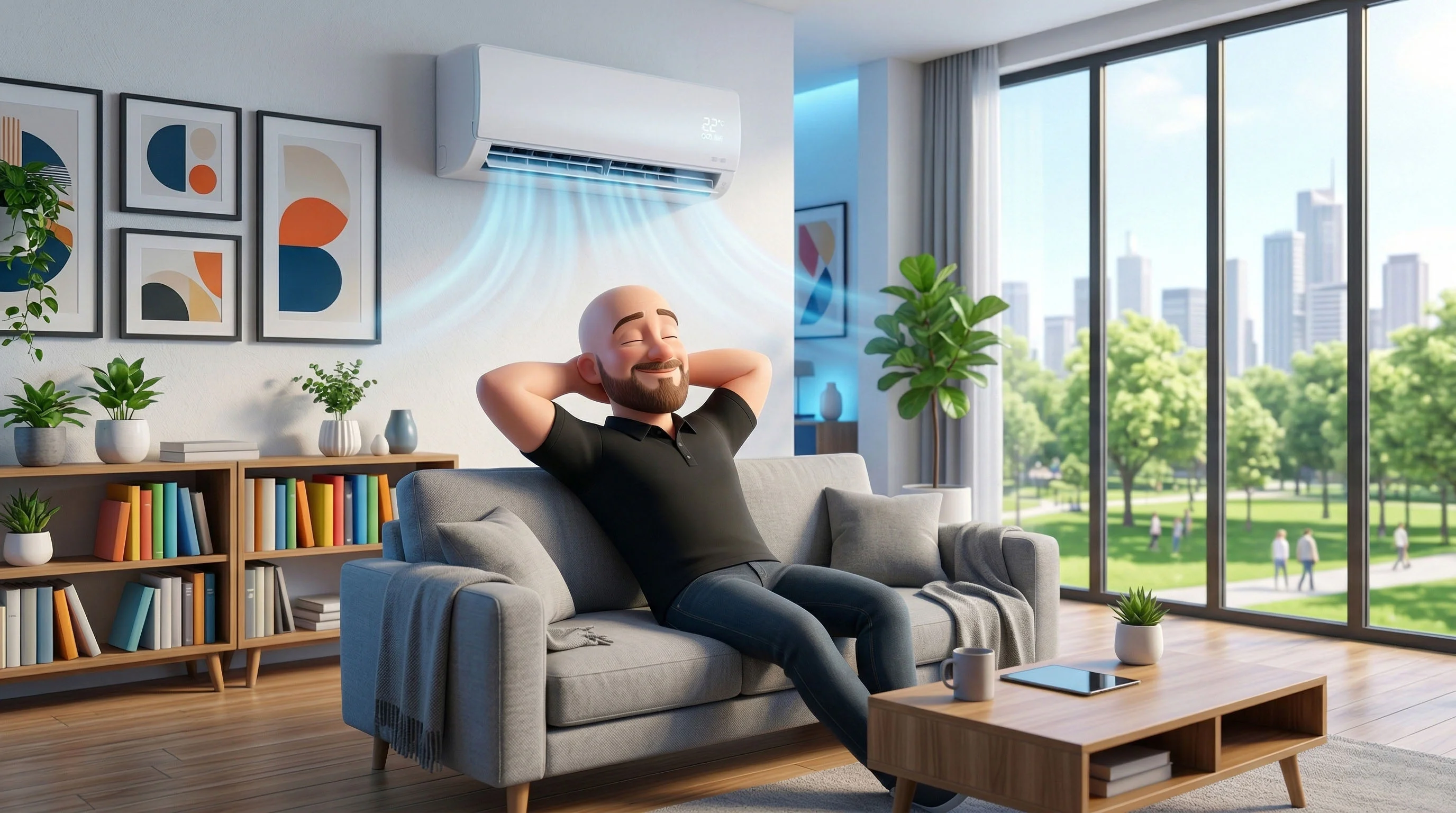 Premium air conditioning installation in an Essex home